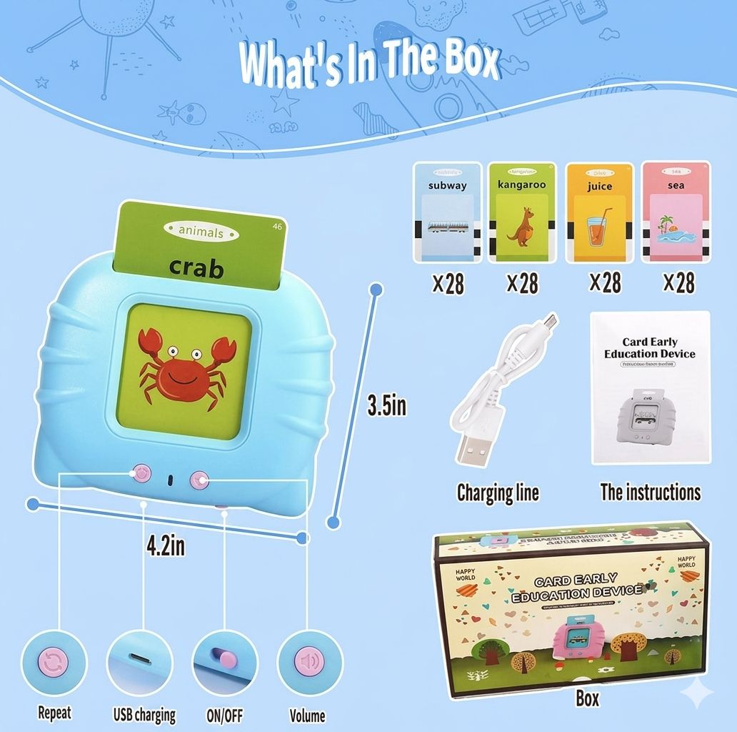 Early Education Card Device for Kids