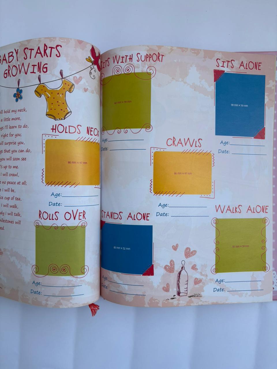 Baby Memory Book & Keepsake Journal