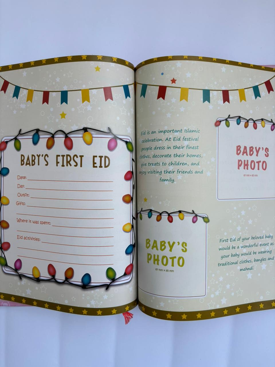 Baby Memory Book & Keepsake Journal