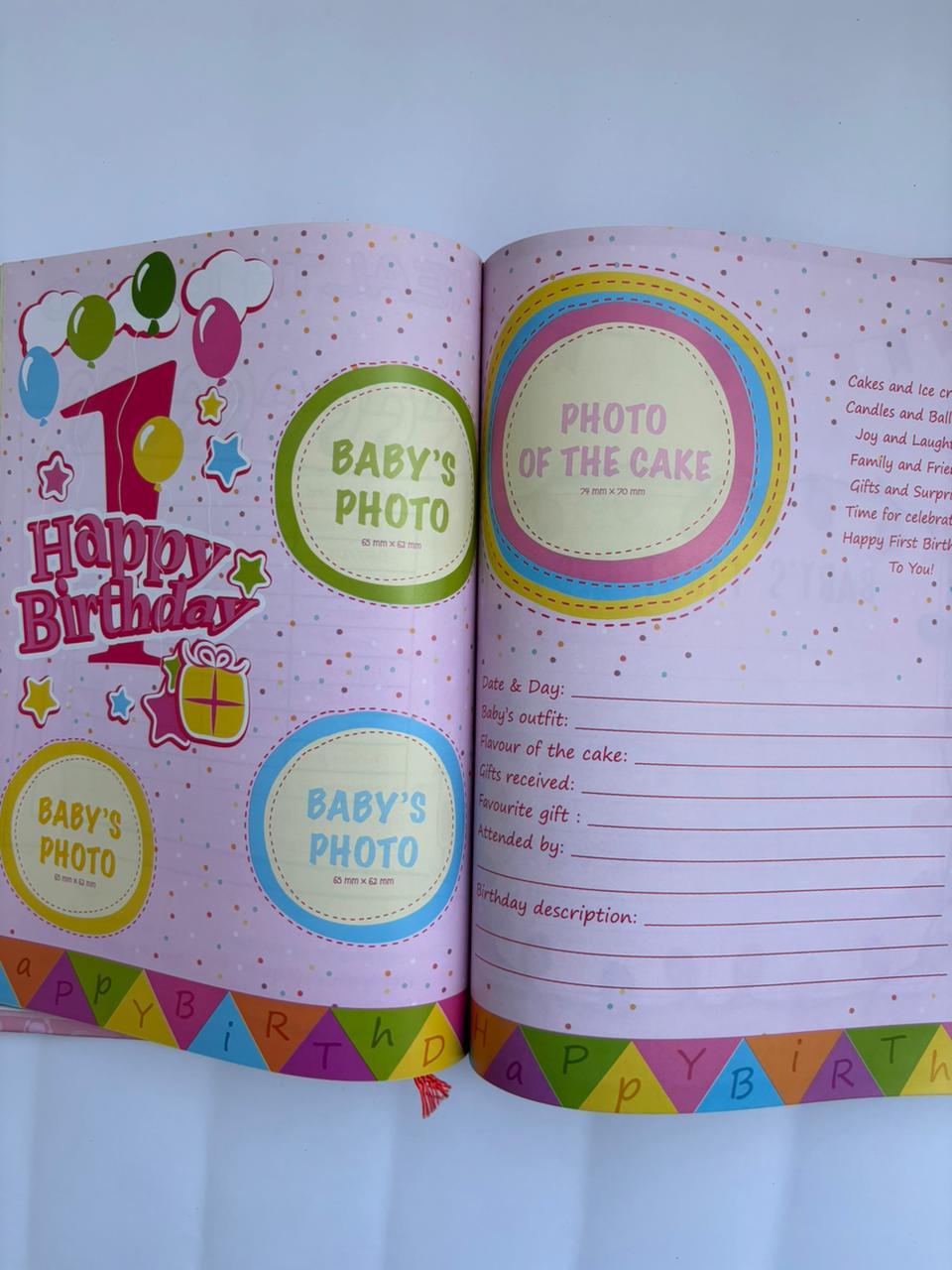 Baby Memory Book & Keepsake Journal
