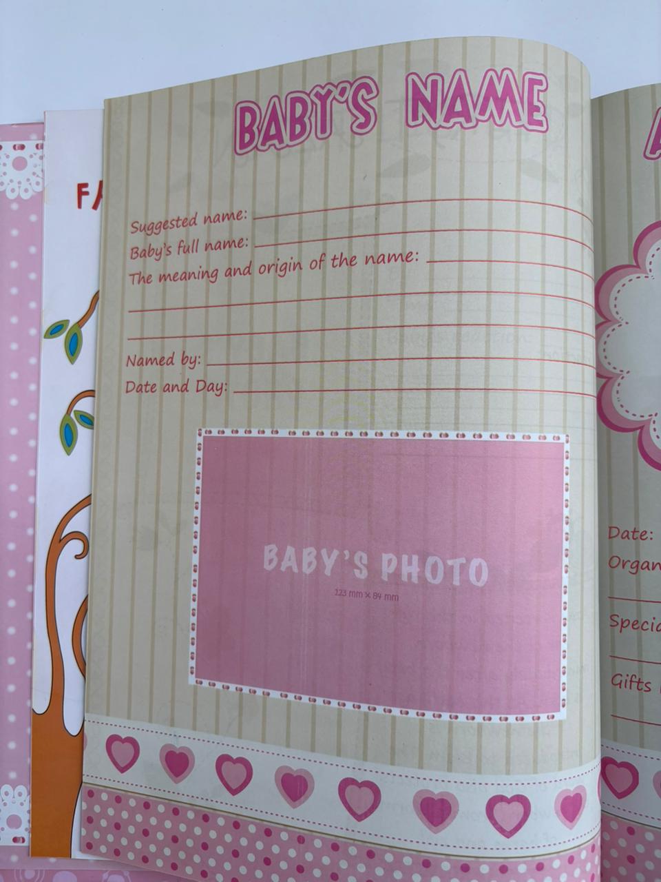 Baby Memory Book & Keepsake Journal