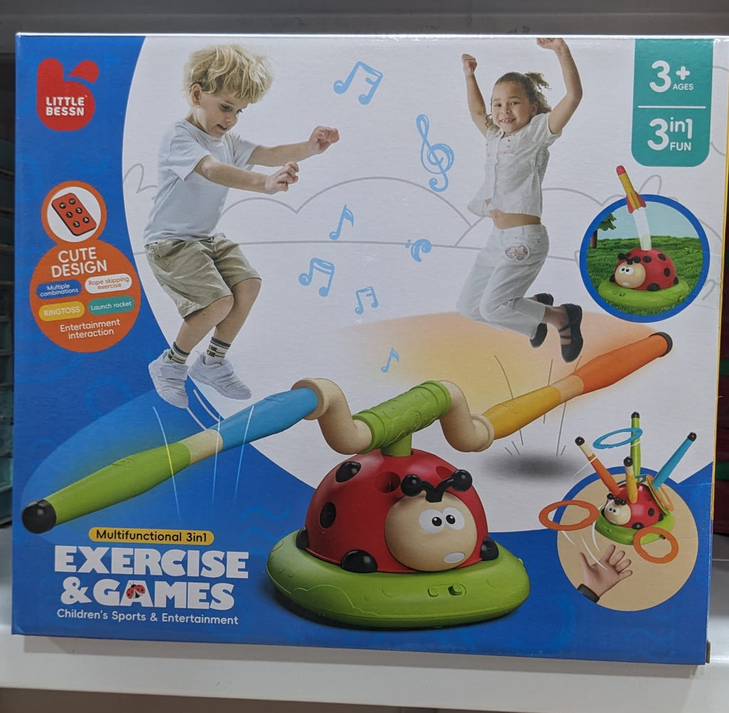 3-in-1 Multifunctional Exercise & Games Set