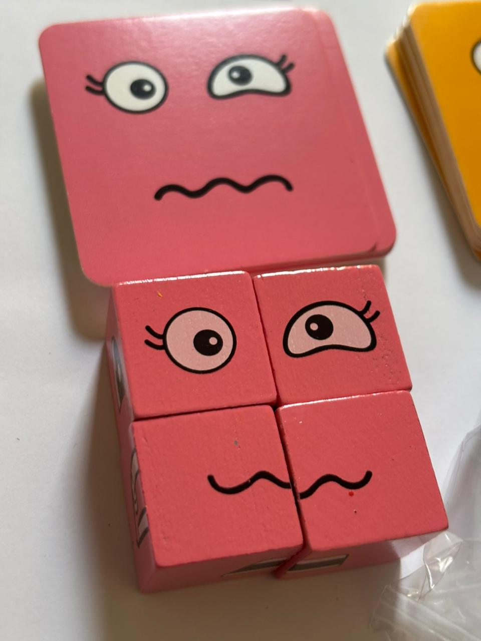 Expression Puzzle Building Blocks - Game with Bell