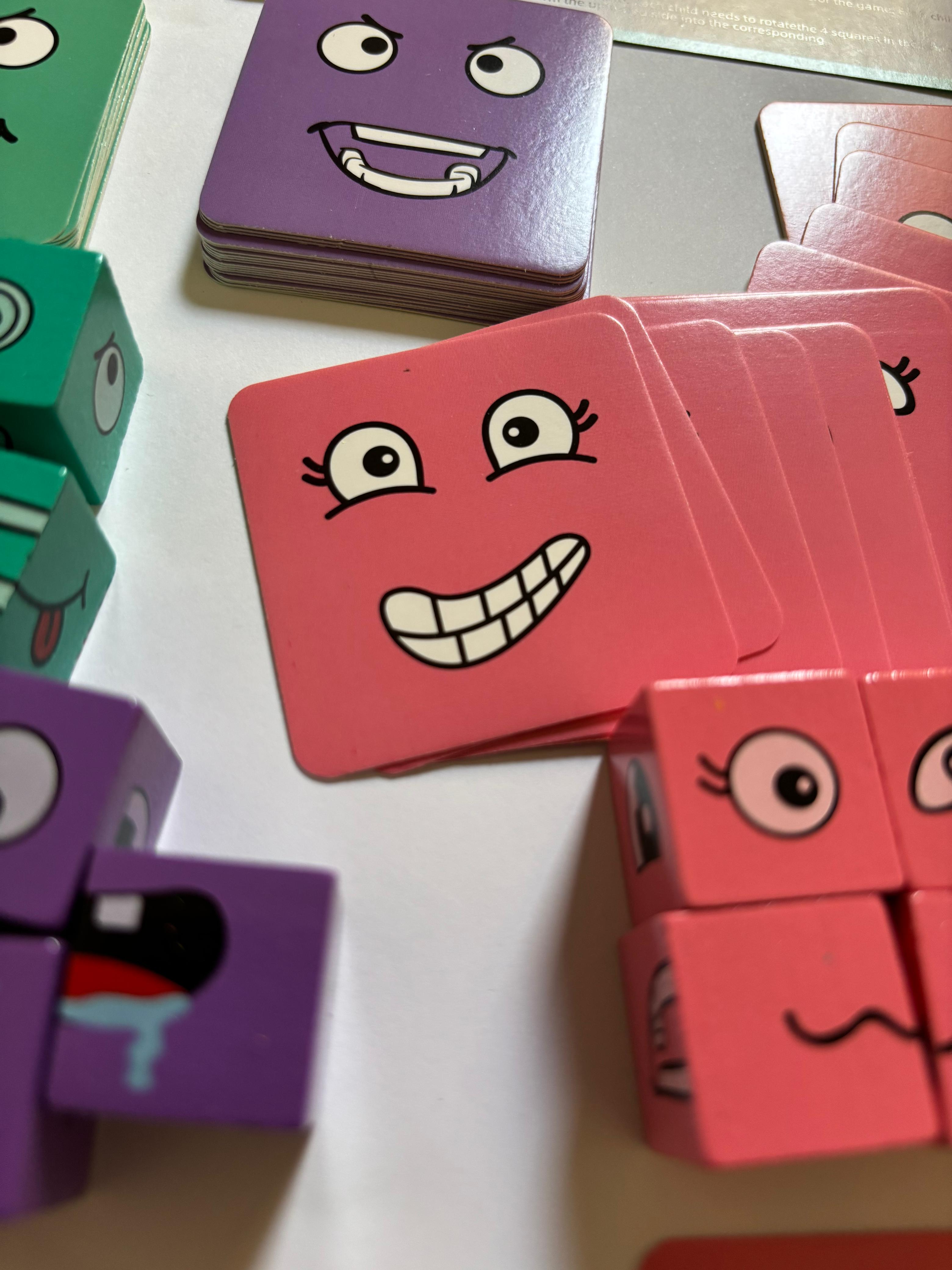 Expression Puzzle Building Blocks - Game with Bell